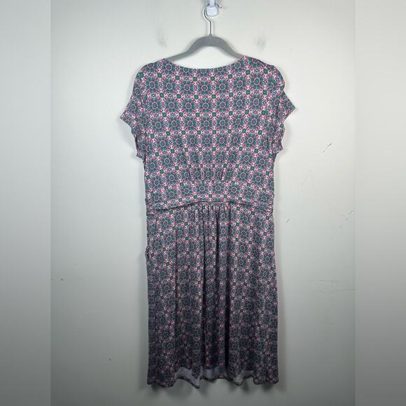 NWOT Boden Amelia Printed Jersey Dress Size 12 - Picture 3 of 8